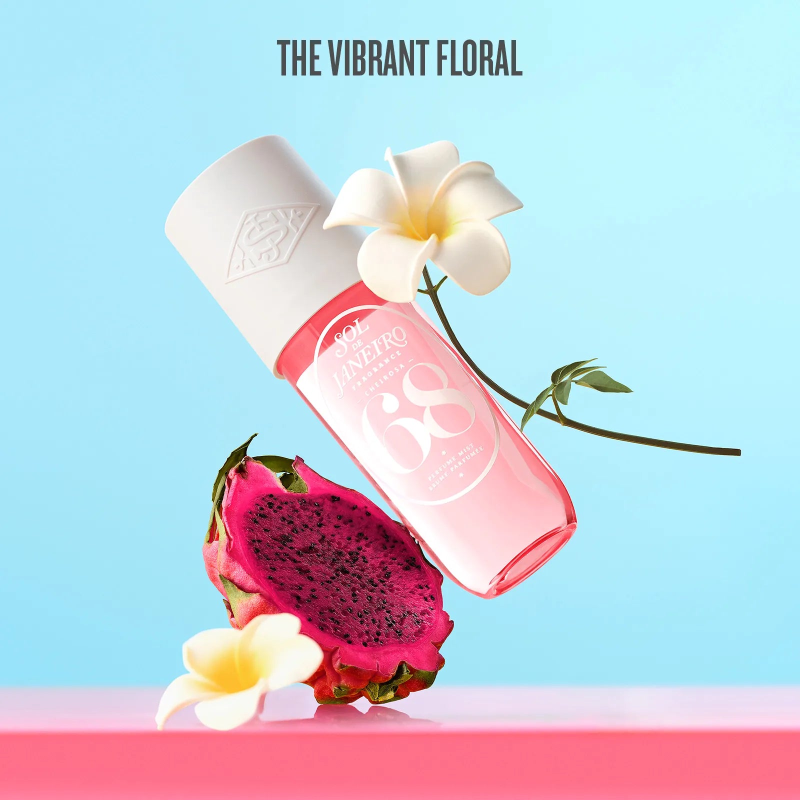 Cheirosa 68 perfume mist in public brand artwork.