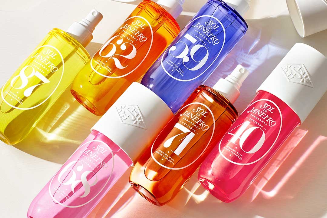 Sol de Janeiro Cheirosa perfume mist collection.
